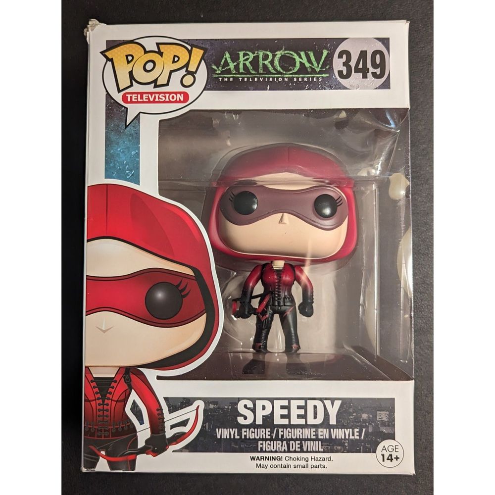 Funko Pop Television Arrow Speedy 349 Vaulted/Retired NRFB